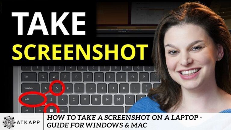 how to take screenshot in laptop