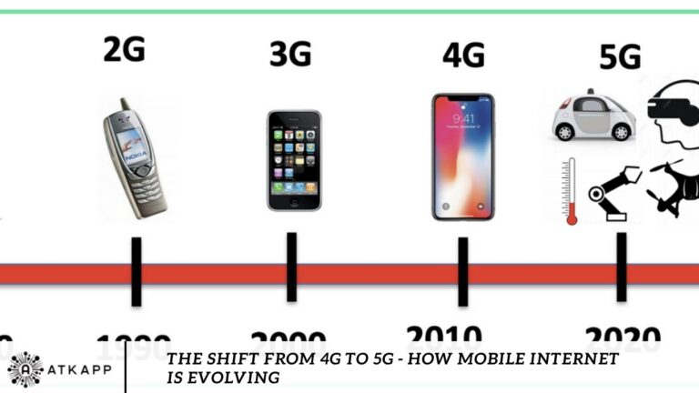 The Shift from 4G to 5G - How Mobile Internet Is Evolving